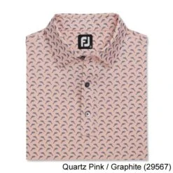 Footjoy Lisle Leaping Dolphins Print Self Collar