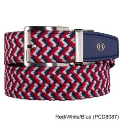 Nexbelt Braided Tri-Color Golf Belt