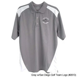 San Diego Gift Omega Sport Block Polo Shirts